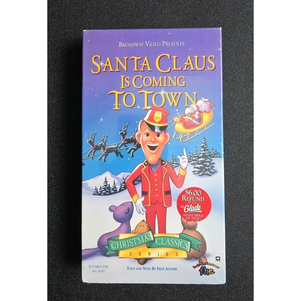 Santa Claus Is Coming to Town Christmas Classics Series VHS 1993 NEW SEALED VTG